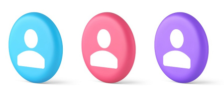 دانلود آیکون آدمک سه بعدی