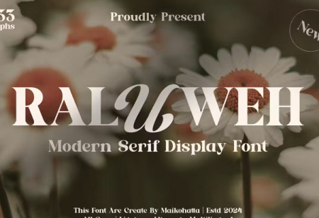 دانلود فونت انگلیسی Raluweh