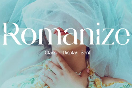 فونت انگلیسی ساده کلاسیک Romanize