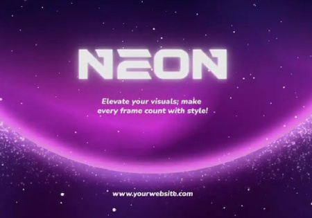 پروژه آماده افتر افکت تایپوگرافی با تم فضایی Space Typography