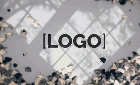 پروژه آماده پریمیر لوگو سنگی Stones Logo