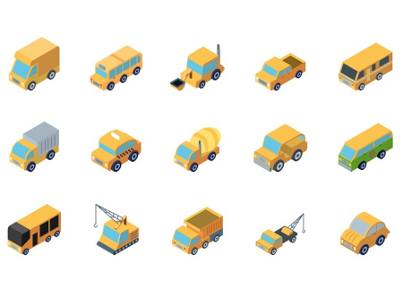 دانلود آیکون ماشین سنگین