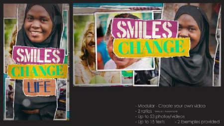 دانلود پروژه افتر افکت اسلایدشو با کاغذ های تا شده