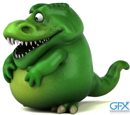 عکس دایناسور دندونی