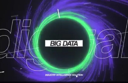 دانلود پروژه پریمیر نمایش لوگو گلیچ Big Data Glitch Logo