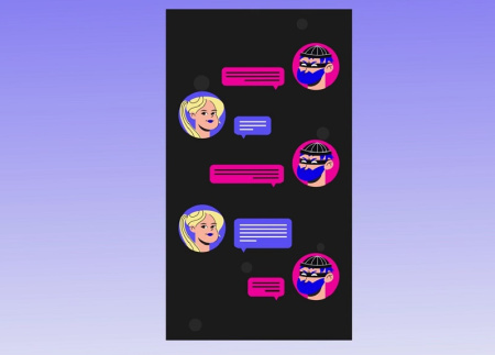 دانلود پروژه افتر افکت موشن گرافیک ویدئو چت Chat Explainer