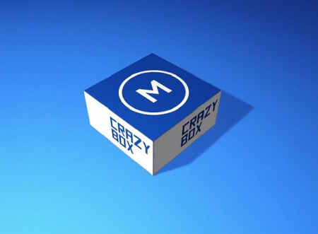 پروژه افتر افکت نمایش لوگو با جعبه Crazy Box Logo