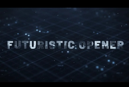 پروژه آماده افتر افکت اینترو آینده نگرانه Futuristic Opener