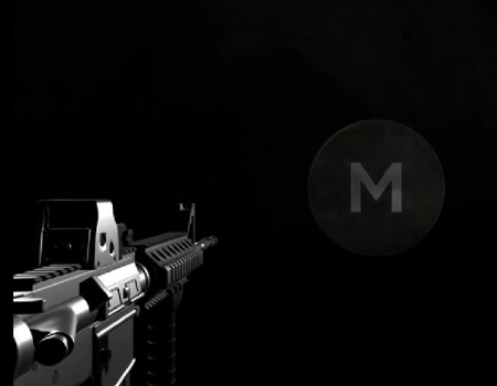 پروژه افتر افکت نمایش لوگو با شلیک گلوله Gunfire Logo