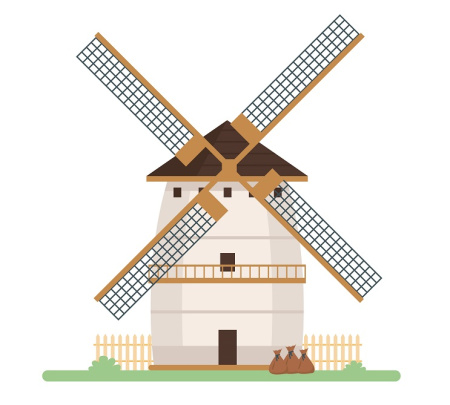 وکتور آسیاب گندم