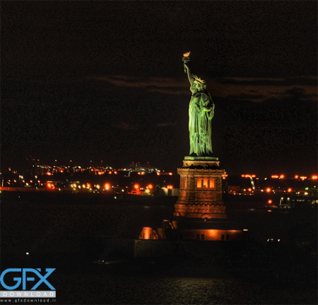 عکس شب شهر نیویورک