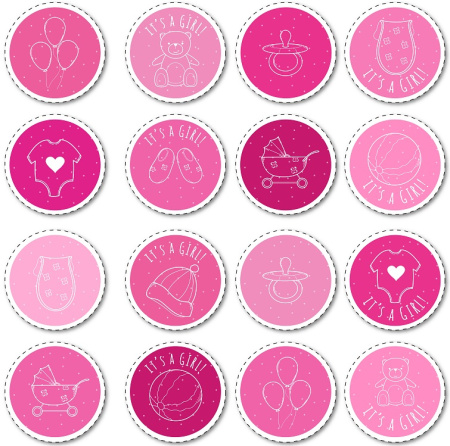 وکتور کاور استوری اینستاگرام صورتی