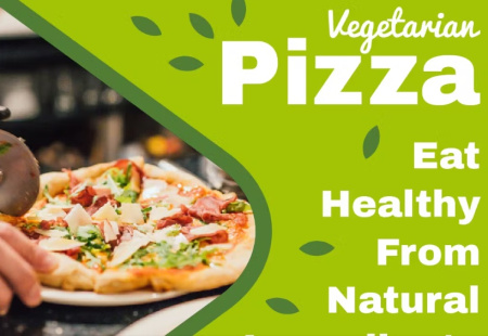 دانلود وکتور بنر تبلیغاتی پیتزا برای پست اینستاگرام