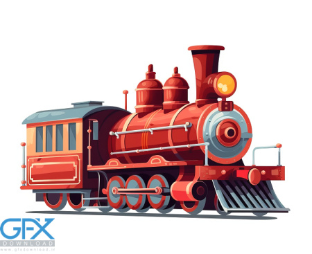 دانلود عکس قطار کارتونی