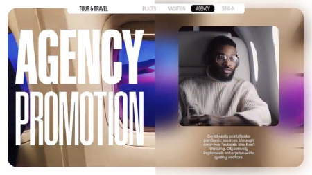 پروژه پریمیر تیزر تبلیغاتی آژانس مسافرتی Travel Story Agency