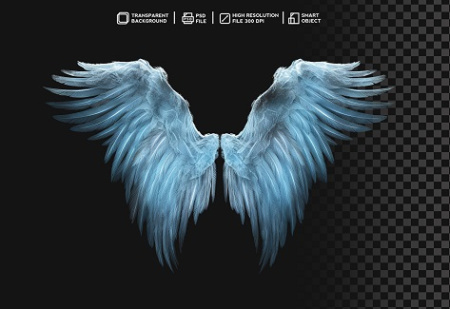 دانلود لایه باز بال رویایی فرشتگان