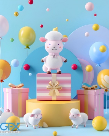 بک گراند تولد بچه