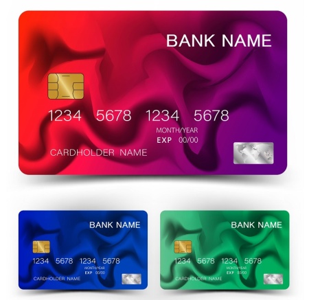 وکتور کارت عابر بانک لایه باز