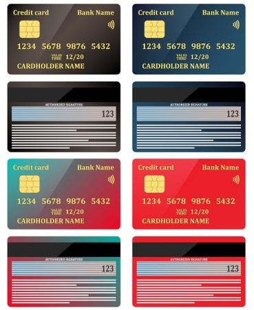 مجمموعه وکتور کارت بانک