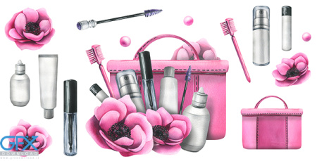 دانلود عکس لوازم آرایشی باربی