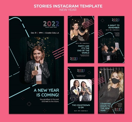 قالب استوری تبریک تولد لایه باز