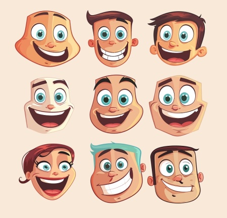 دانلود وکتور شکلک کارتونی