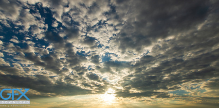 عکس آسمان ابری