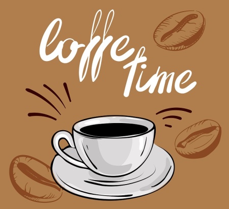 وکتور قهوه و کافه