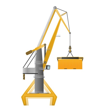 وکتور جرثقیل ساختمان