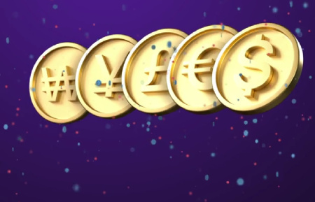 دانلود پروژه پریمیر نمایش لوگو با سکه پول Currency Coins Logo