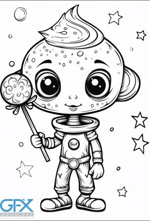 عکس کارتونی برای رنگ امیزی کودکان