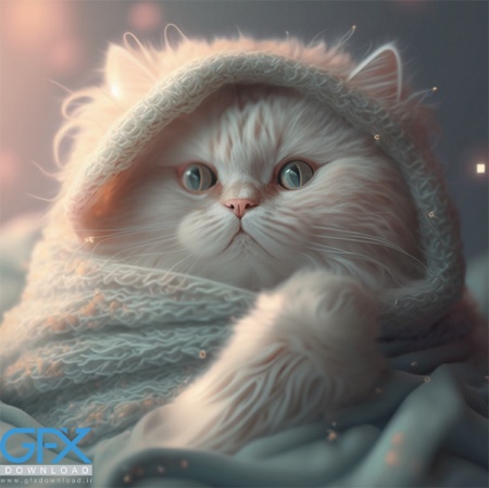 عکس گربه فانتزی و زیبا