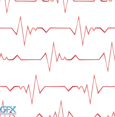عکس ضربان قلب برای طراحی