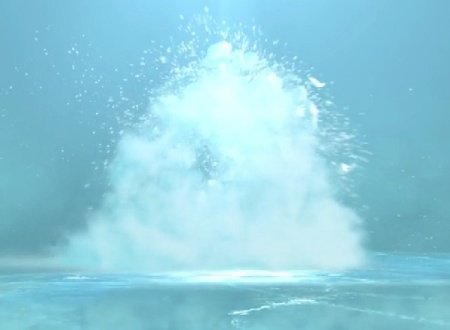 دانلود پروژه افتر افکت نمایش لوگو با افکت های انفجار یخ