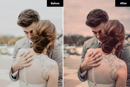 پریست لایت روم جادویی عروسی Minimalist Magic Wedding