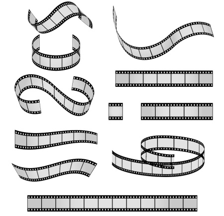 دانلود وکتور نوار فیلم عکاسی