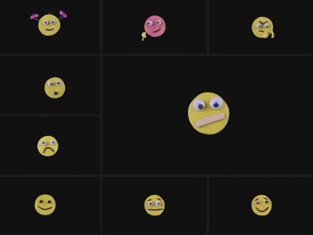 پروژه افتر افکت مجموعه انیمیشن ایموجی Plasticine Emoji Pack