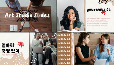 پروژه افتر افکت نمایش اسلایدهای نمونه کار Portfolio Slides