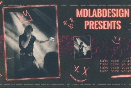 پروژه افتر افکت اسلایدشو موسیقی به سبک راک Rock Party