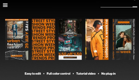 دانلود پروژه افتر افکت ریل تبلیغات پوشاک Season Wears