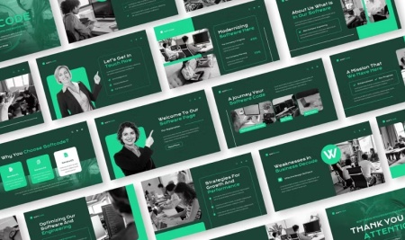 دانلود قالب پاورپوینت مهندسی کامپیوتر