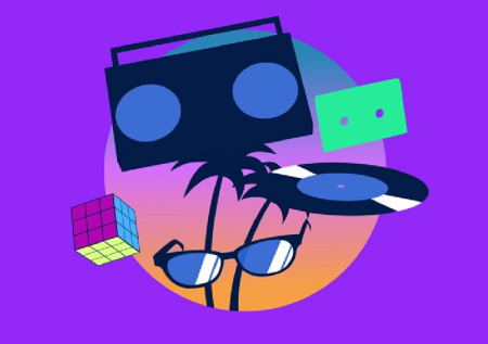 دانلود پروژه افتر افکت لوگو تابستانی به سبک دهه 80