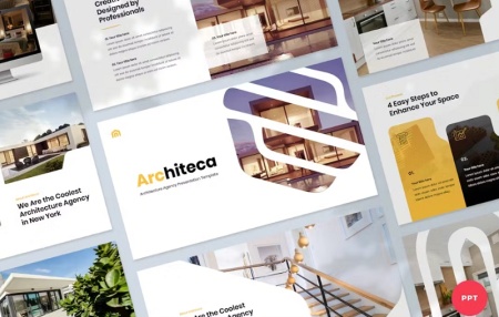 قالب پاورپوینت معماری و عمران