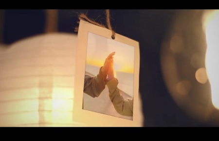 پروژه اسلایدشو افتر افکت با بالن های نورانی در شب