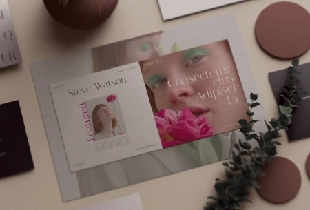 دانلود پروژه آماده پریمیر اسلایدشو Clean Calm Slideshow