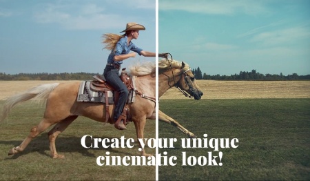 ترانزیشن افتر افکت افکت های سینمایی Cinematic Looks Overlay