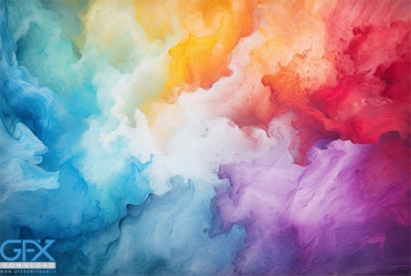 بک گراند آبرنگی برای فتوشاپ