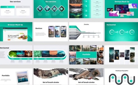 نمونه پاورپوینت گزارش سالانه