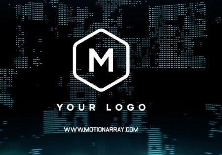 پروژه پریمیر لوگو مکعبی The Cube Logo
