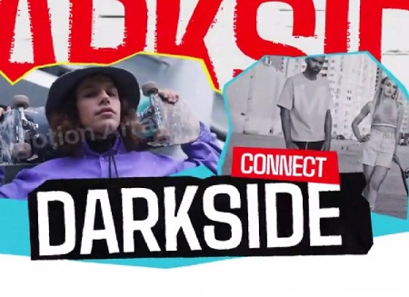 دانلود پروژه افتر افکت اسلایدشو DarkSide